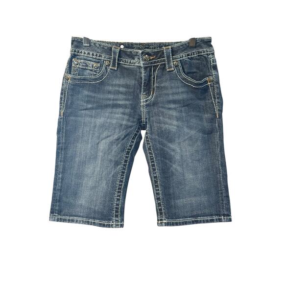 Miss Me Bermuda Denim Shorts, Size 28 - Picture 4 of 8